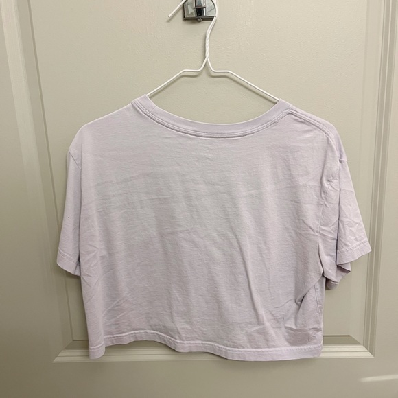 Purple and Burgundy NIKE Crop Top - Picture 3 of 3